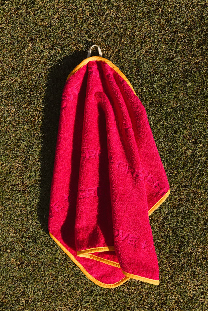 Bag Towels | Pink Power Drive