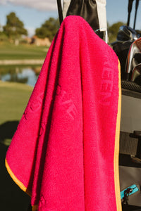 Bag Towels | Pink Power Drive