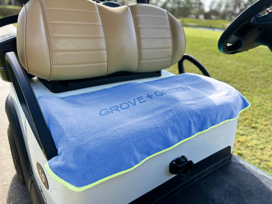 Golf Cart Seat Towel in First Light