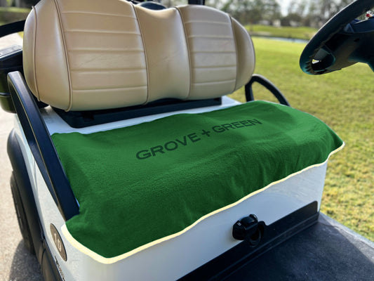 Golf Cart Seat Towel in The Pines